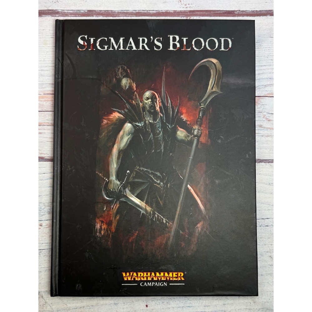 Warhammer Sigmars Blood Campaign Book Fantasy Battles Games Workshop 2012 HC